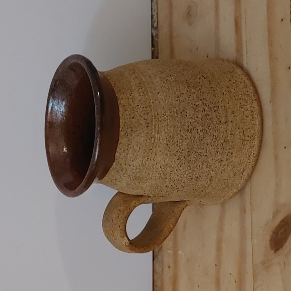 Hand made clay coffee mug - Picture 2 of 4